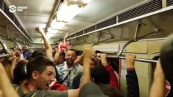 Moscow Goes Wild At Win Over Egypt Moscow Goes Wild At Win Over Egypt