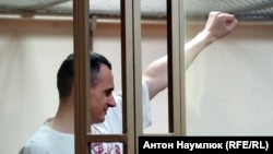 Олег Сенцов после оглашения приговора