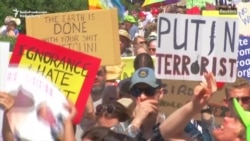 Thousands Demonstrate In Helsinki Ahead Of Trump-Putin Summit Thousands Demonstrate In Helsinki Ahead Of Trump-Putin Summit