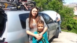 Беженцы из Славянска Беженцы из Славянска
