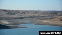 Вид на Белогорское водохранилище