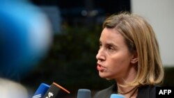 Верховный представитель ЕС по внешней политике Федерика Могерини