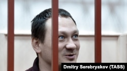 Бывший полицейский Игорь Ляховец, обвиняемый в фабрикации уголовного дела против журналиста Ивана Голунова