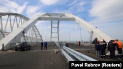 Строительство Керченского моста