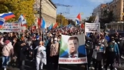 Russian Police Crack Down On Months-Long Protest In Far East Russian Police Crack Down On Months-Long Protest In Far East