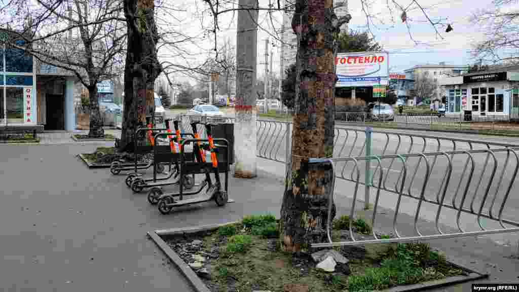 Одно из новшеств Симферополя – электросамокаты на прокат