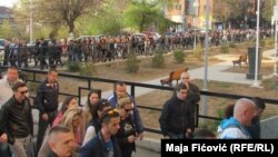 Голосование в Северной Митровице (Косово)