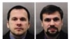 The two suspects in the Salisbury attack were named by Metropolitan Police as Aleksandr Petrov (left) and Ruslan Boshirov.