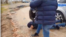 Псков, задержание активиста Артёма Милушкина, 4 ноября 2018. Скриншот с видео, снятого Лией Милушкиной
