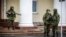 "Зеленые человечки" в аэропорту Симферополя, 28 февраля 2014 года