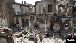 The PR firm is tasked with "reminding the world about the brutal attack by Georgia's military" on Tskhinvali, South Ossetia.