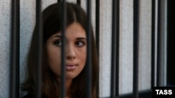 Участница группы Pussy Riot Надежда Толоконникова