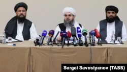 Члены делегации "Талибана" в Москве. Июль 2021 года