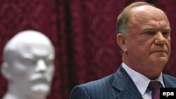 Communist Party leader Gennady Zyuganov