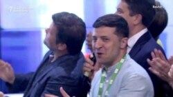 Zelenskiy Celebrates And Wants A 'New Face' For Prime Minister Zelenskiy Celebrates And Wants A 'New Face' For Prime Minister