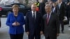 Меркель, Путин и Гутерриш, Берлин, 19 января 2020