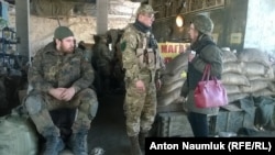 На блокпосту у Песок