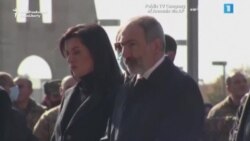Armenian Leader Attends Mass For Nagorno-Karabakh Dead Armenian Leader Attends Mass For Nagorno-Karabakh Dead