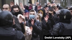 Задержания на акции в поддержку Алексея Навального 31 января 2021 года
