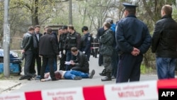 Место убийства Олеся Бузины