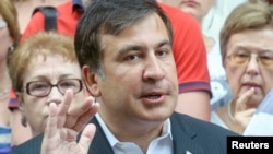 На снимке: Михаил Саакашвили