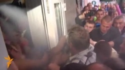 Mob In Ukraine Storms Police Station After Rape Incident Mob In Ukraine Storms Police Station After Rape Incident