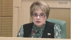 Сенатор Елена Грешнякова о протестах Сенатор Елена Грешнякова о протестах