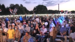 'Tired Of Being Afraid': Tens Of Thousands Rally For Opposition In Belarus 'Tired Of Being Afraid': Tens Of Thousands Rally For Opposition In Belarus