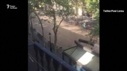 Минивэн врезался в толпу в Барселоне Минивэн врезался в толпу в Барселоне