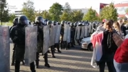 "Нельзя жить в концлагере". Пятый воскресный марш в Минске "Нельзя жить в концлагере". Пятый воскресный марш в Минске