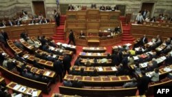 Зал заседаний парламента Греции