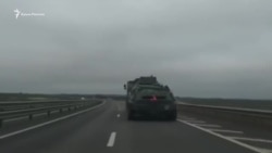 Российская военная техника на трассе «Таврида» (видео) Российская военная техника на трассе «Таврида» (видео)