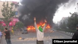 The Iranian establishment blames Musavi's 'green' movement for postelection unrest.