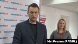 Алексей Навальный встречается с самарцами в своем самарском штабе 3 марта 2017 года